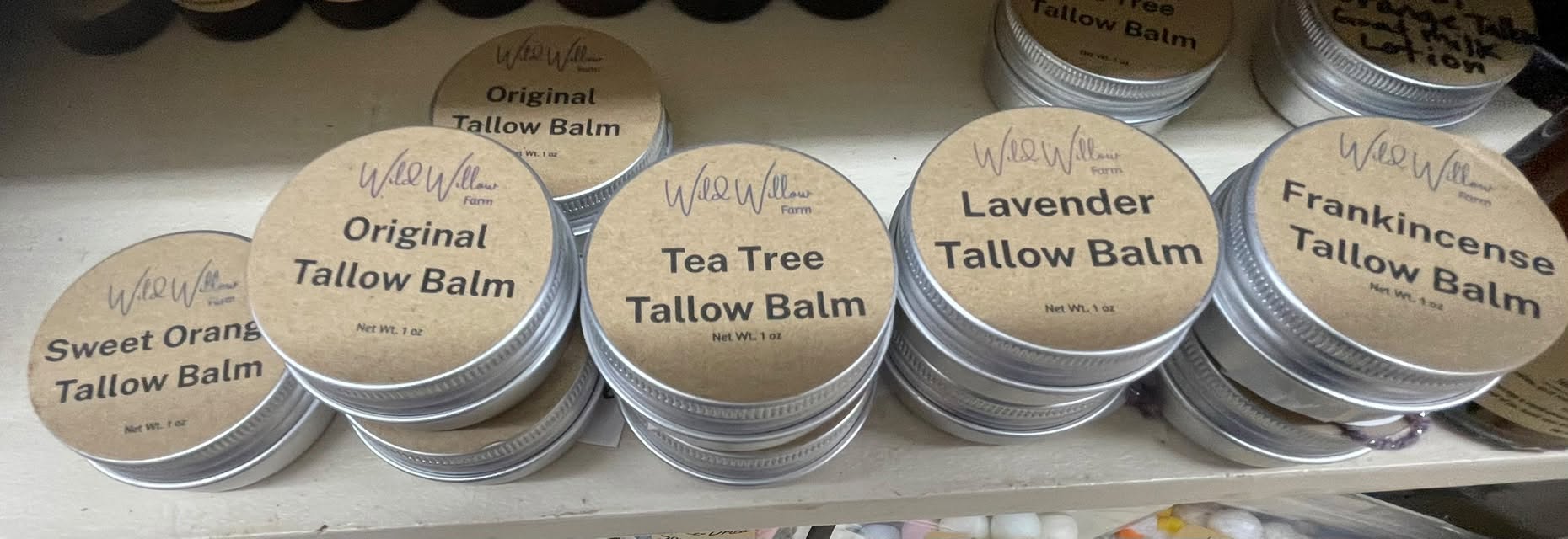 Wild Willow Farm tallow balms