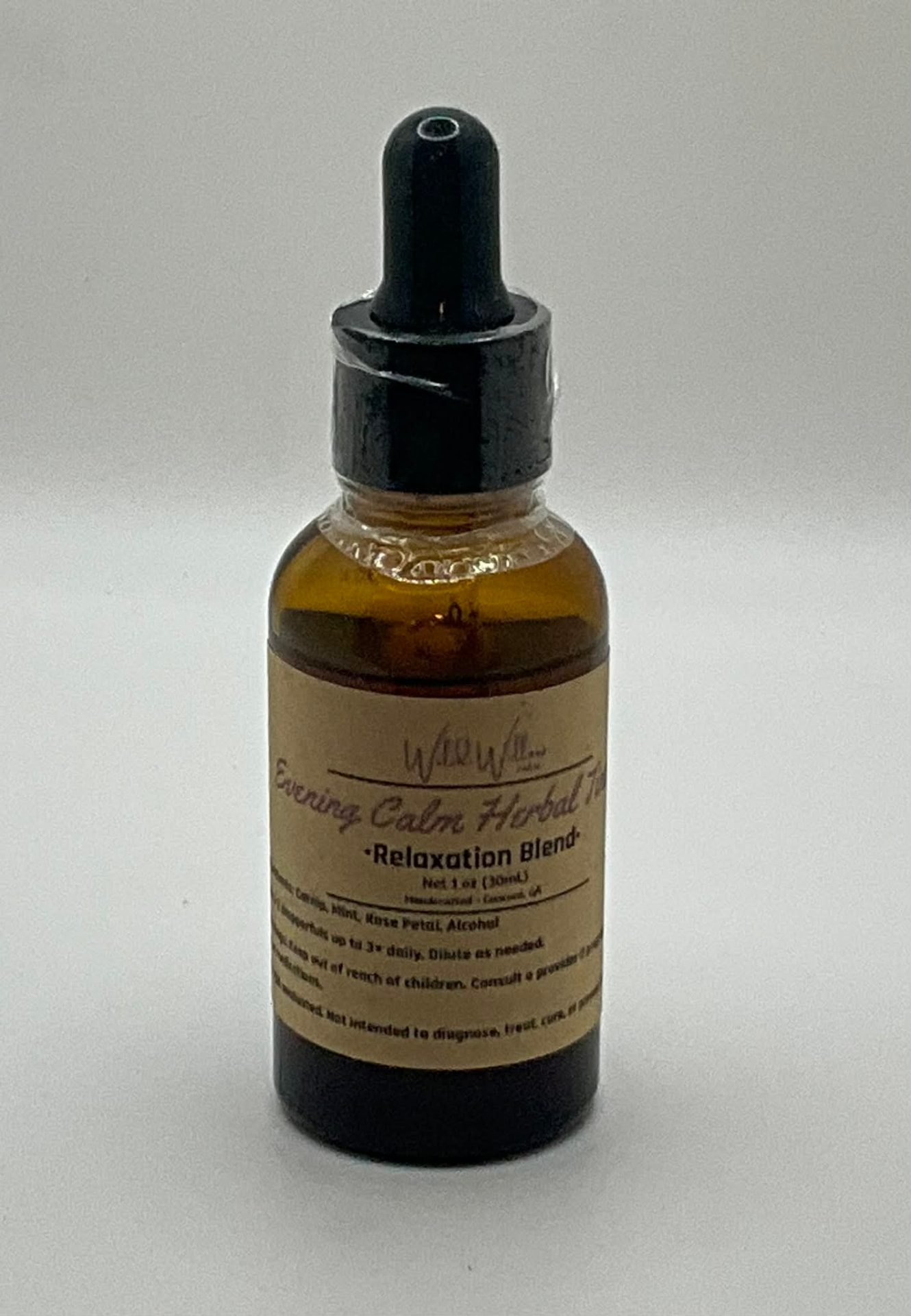 Evening Calm Herbal Tincture bottle