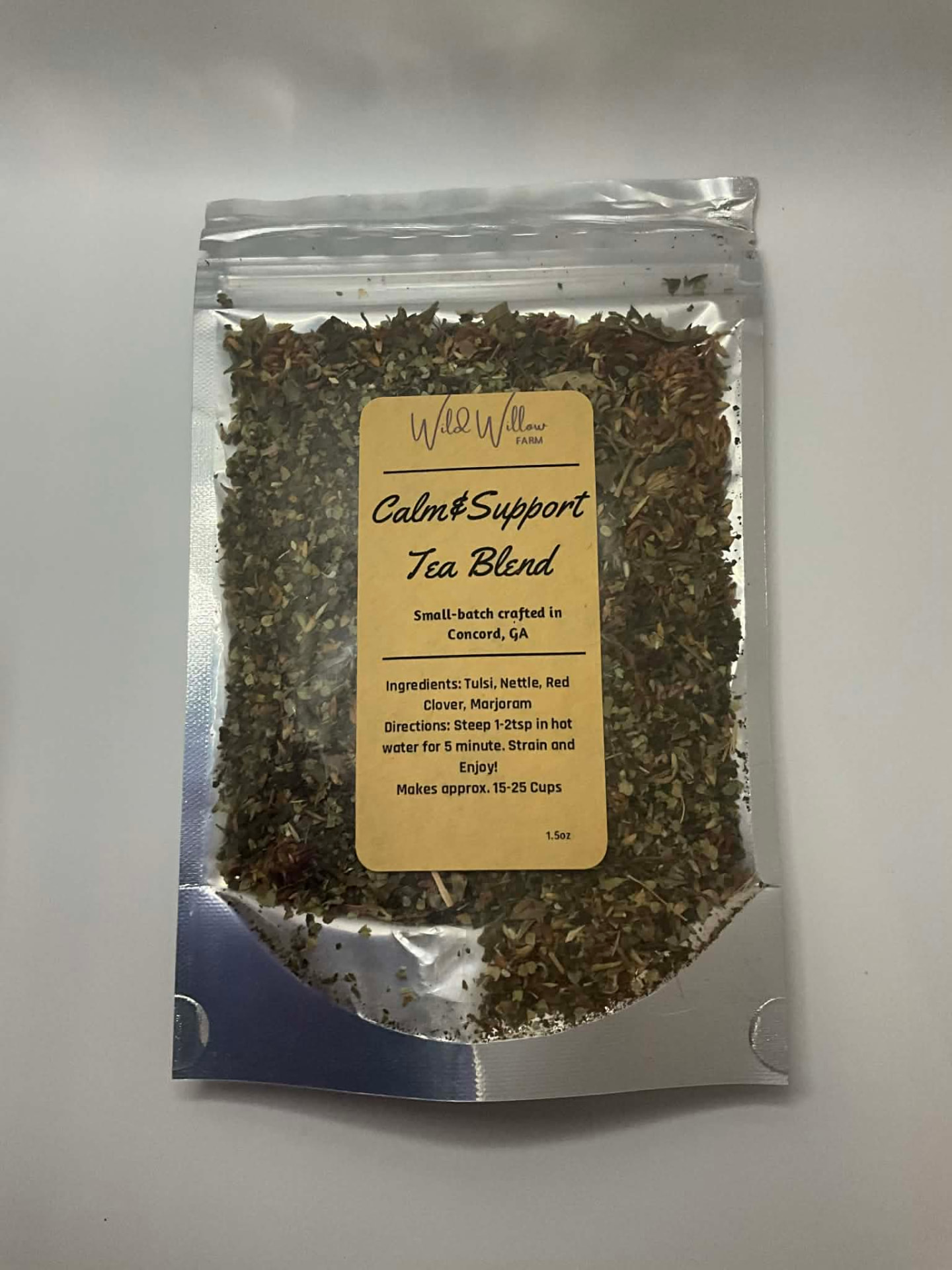 Calm & Support Tea Blend 1.5 oz pouch