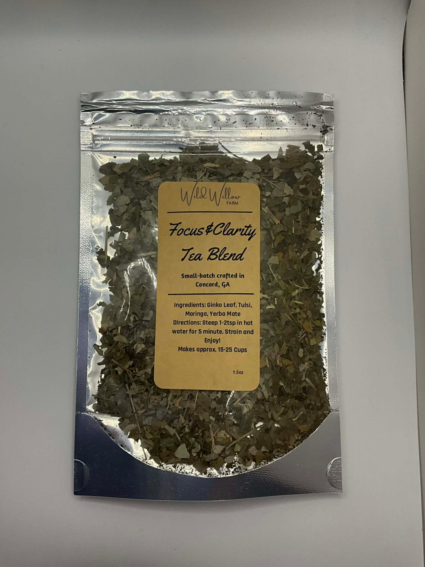 Focus & Clarity Tea Blend 1.5 oz pouch