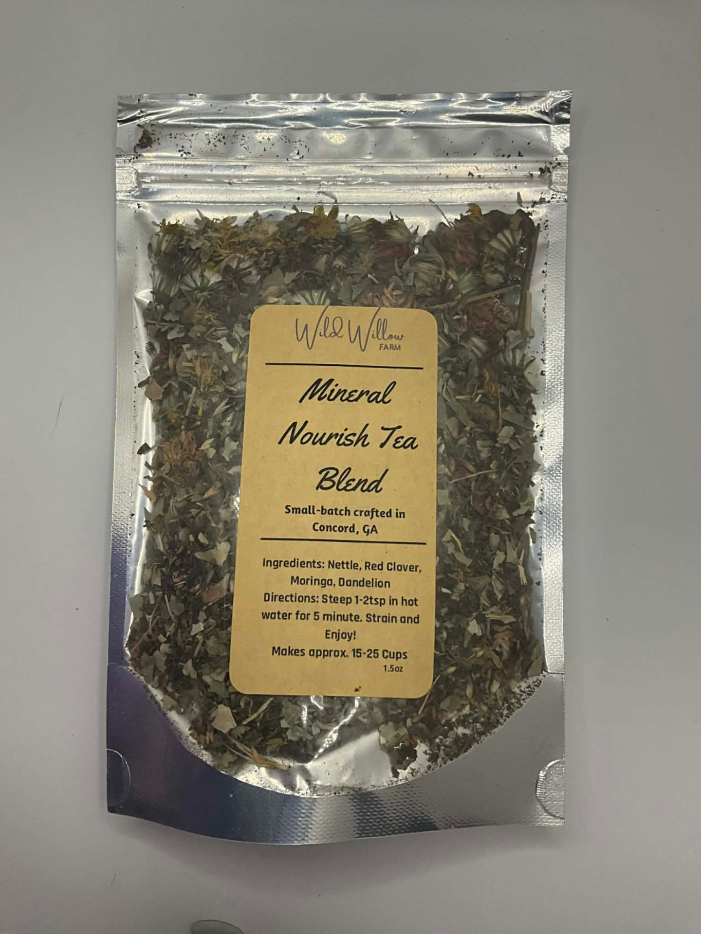 Mineral Nourish Tea Blend 1.5 oz pouch