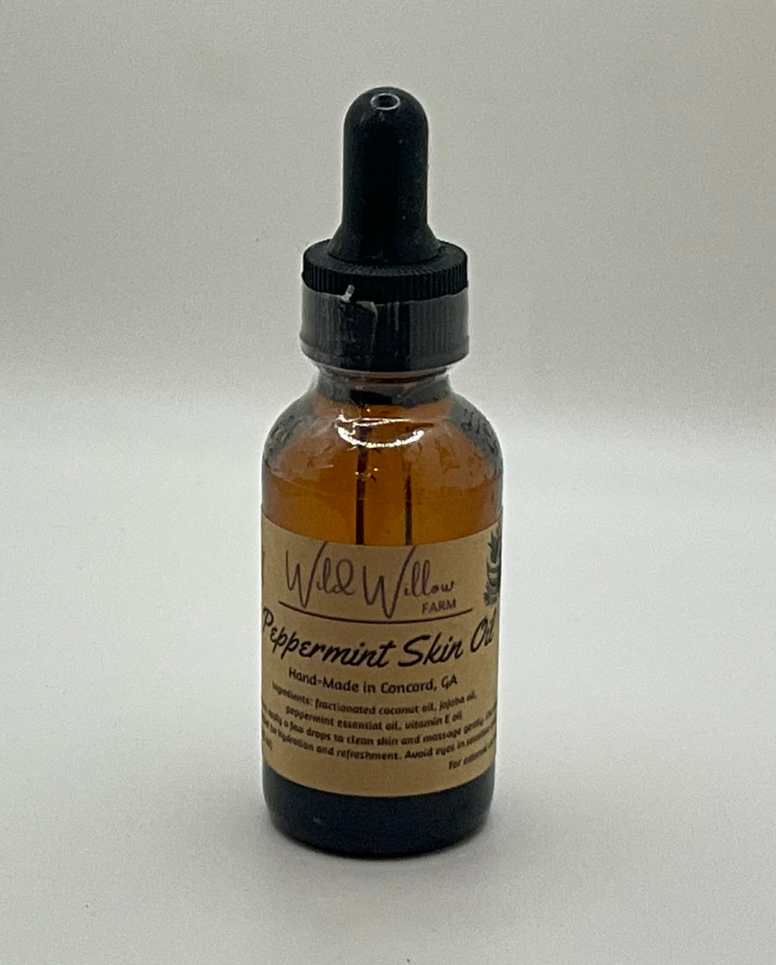 Peppermint Skin Oil bottle