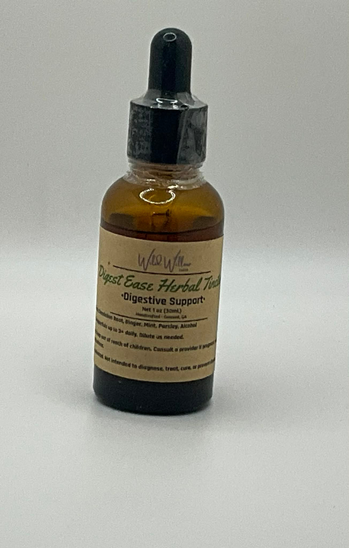 Digest Ease Herbal Tincture bottle